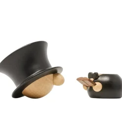 FableWood H.C. Andersen - 8 cm - Natur/Sort