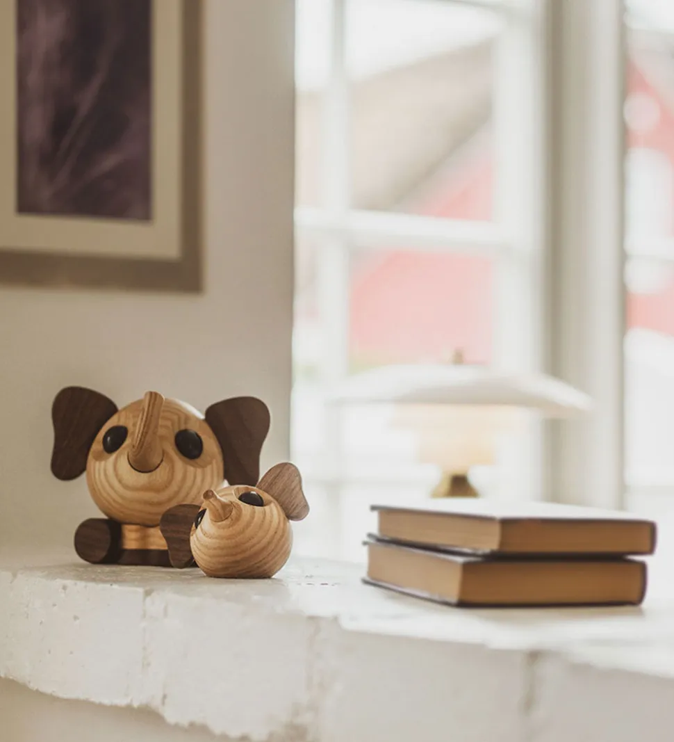FableWood Pick-Me-Up Elefant - Louis - 6 cm - Natur