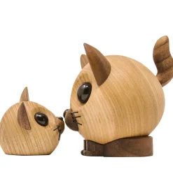 FableWood Pick-Me-Up Kat - Felix - 9 cm - Natur