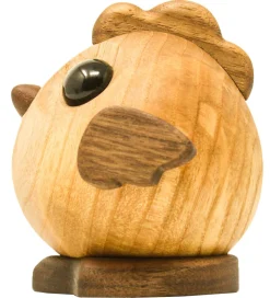 FableWood Pick-Me-Up Kylling - Henny - 9 cm - Natur