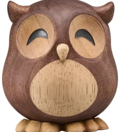 FableWood Stor Ugle - Villum - 8 cm - Natur