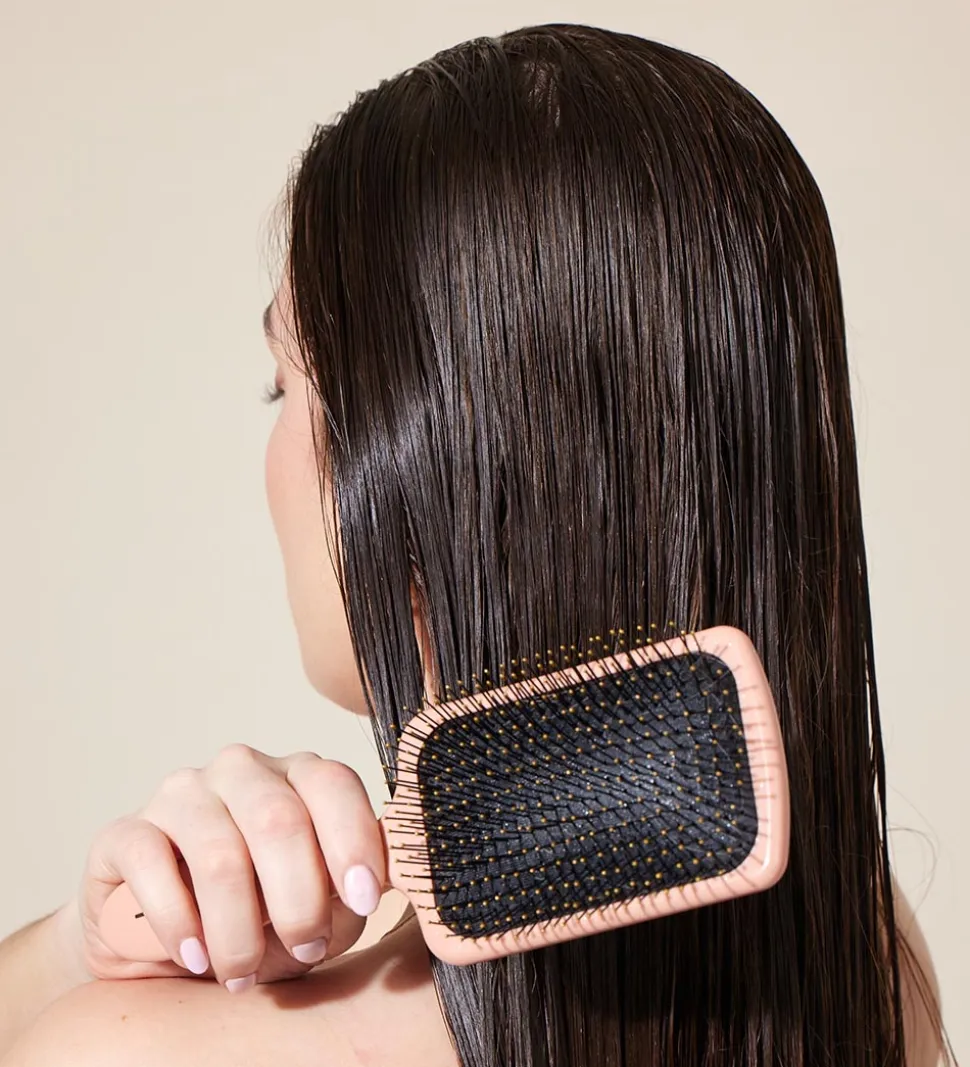 Fan Palm Hårbørste - Large - Wet - Bloom