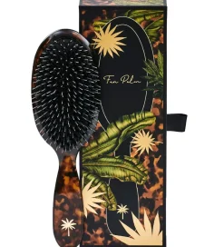 Fan Palm Hårbørste - Medium - Shell Tortoise
