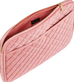 Fan Palm Sleeve - Ouiltet Velour - Rose Velvet