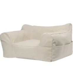Ferm Living Lænestol - Billow Bean Bag - 50x80x48 cm - Off-white