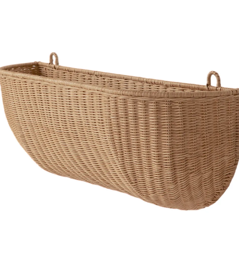 Ferm Living Væglomme - Flettet Rattan - 75x25 cm - Natural
