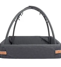 Filibabba Aktivitetstæppe - 80/120 cm - Soft Quilt - Stone Grey