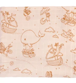 Filibabba Babysvøb - Musselin - 120x120cm - Dreamy Adventurers