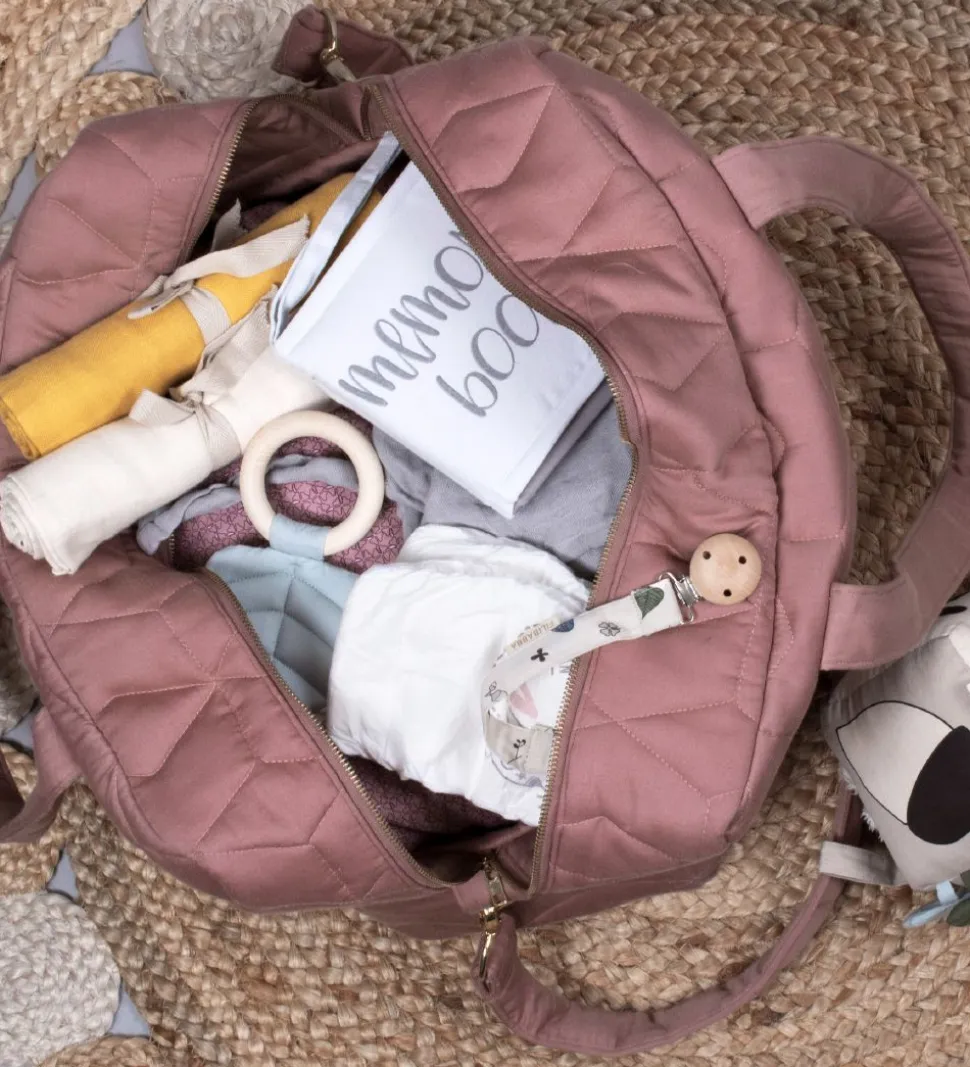 Filibabba Pusletaske - Quiltet - Wild Rose