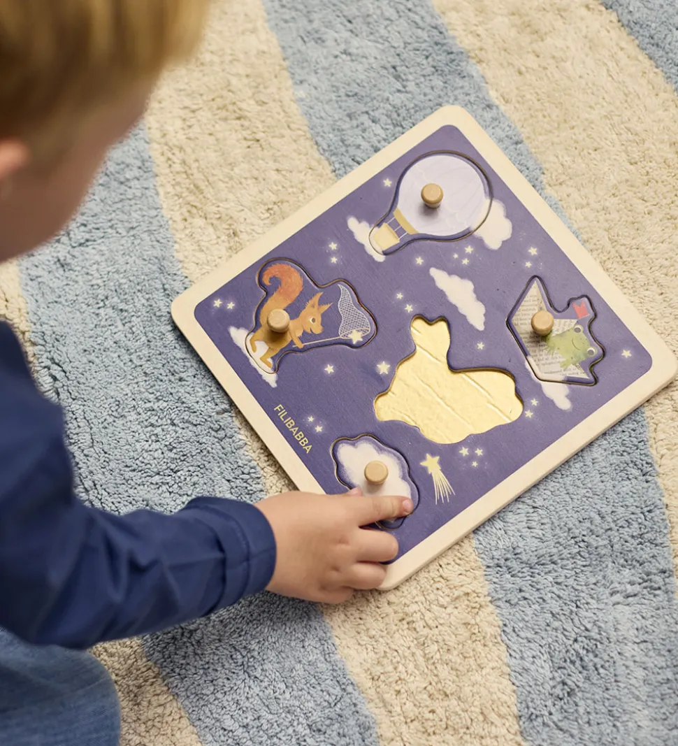 Filibabba Sansepuslespil I Træ - Little Adventurers