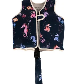 Filibabba Svømmevest - 3-4 År - UV50+ - Rainbow Reef