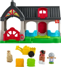 Fisher-Price Legetøj - Little People - Friendly Horse Stable
