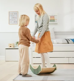 Flexa Balancebræt - Mini - Play - 68,7x31,1x18,3 cm - Deep green