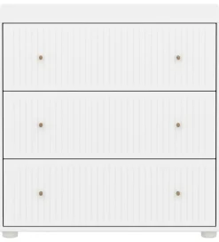 Flexa Kommode - Saga - 75x74 cm - Hvid/Egetræ