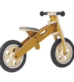 Flexa Løbecykel - Indendørs - Træ - Play - Mustard/Birch Plywood