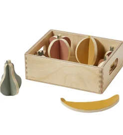 Flexa Play Legemad - Frugter - Multicolors/Naturalwood