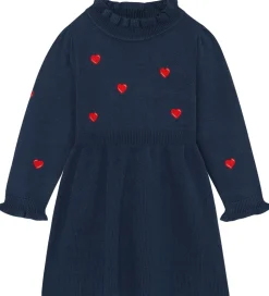 Fliink Kjole - Strik - Viskoseblanding - Benna - Insignia Blue