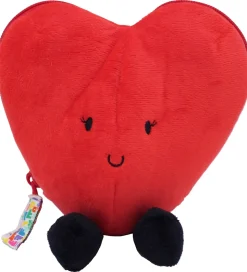 Flipetz Bamse - I love You Heart - Flower Red