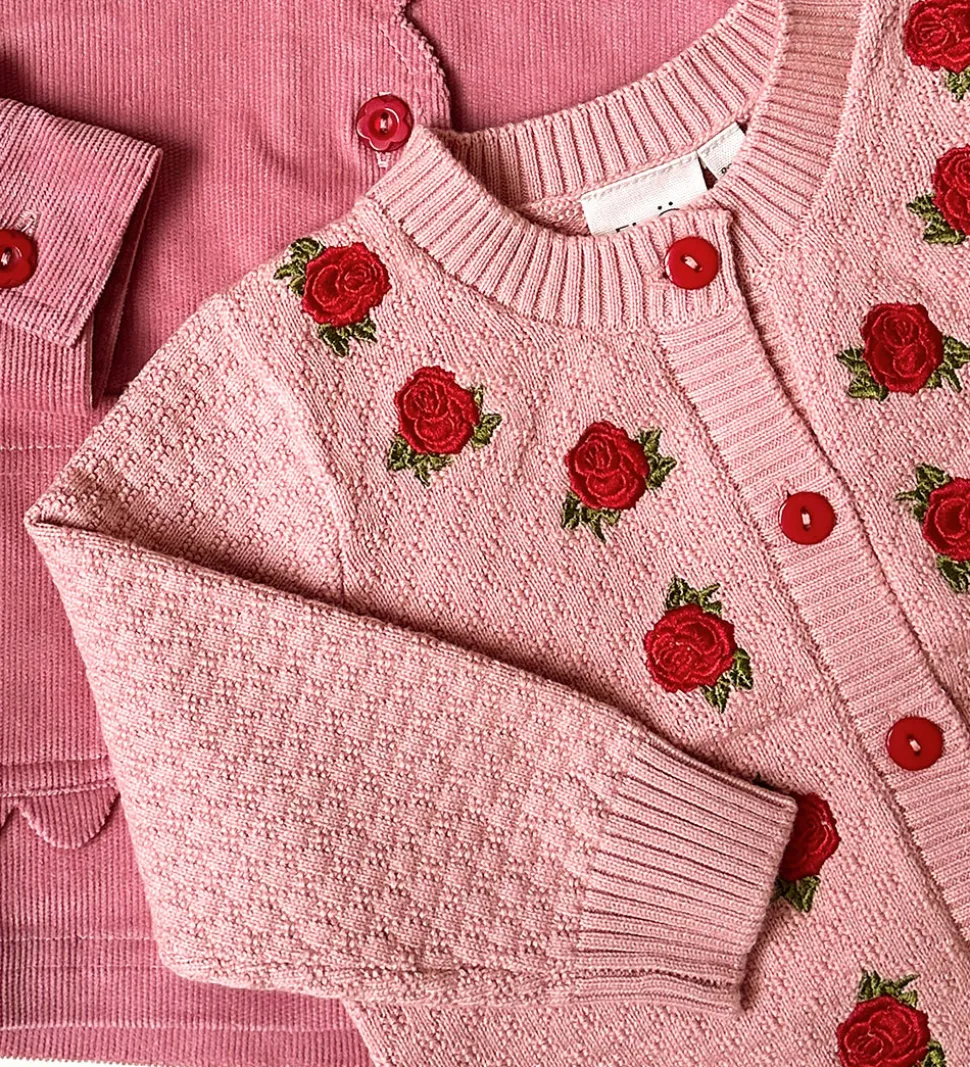 Flöss Cardigan - Strik - Aya - Warm Pink