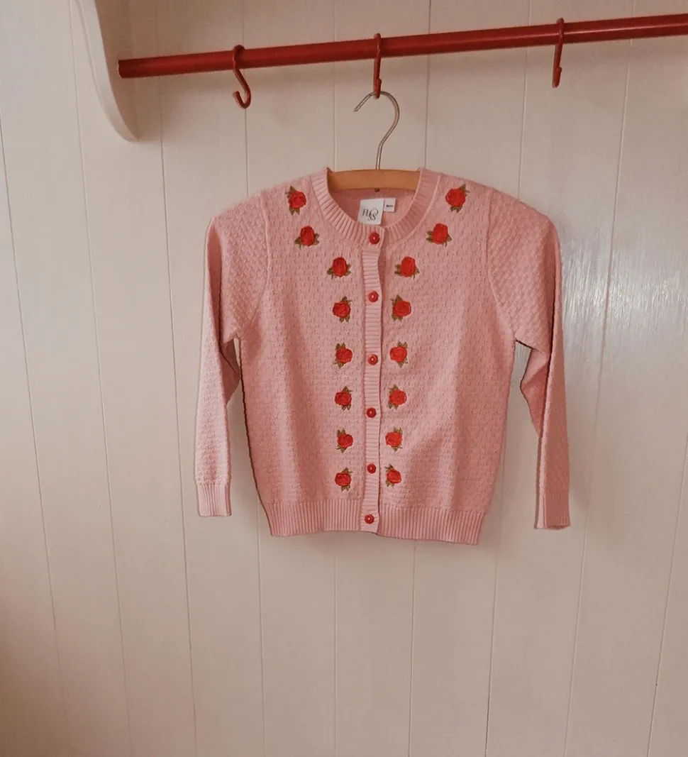 Flöss Cardigan - Strik - Aya - Warm Pink
