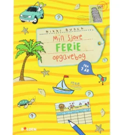 Forlaget Bolden Aktivitetsbog - Min Sjove Ferie Opgavebog