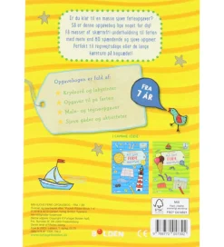 Forlaget Bolden Aktivitetsbog - Min Sjove Ferie Opgavebog