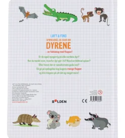Forlaget Bolden Bog - Løft og Find - Spørgsmål Og Svar Om Dyrene