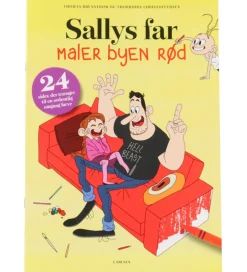 Forlaget Carlsen Malebog - Sallys Far Maler Byen Rød