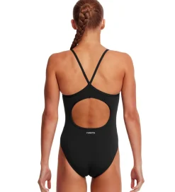 Funkita Badedragt - Diamond Back - UV50+ - Still Black