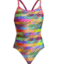 Funkita Badedragt - Diamond Back - UV50+ - Static Stack