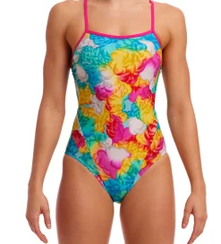 Funkita Badedragt - Single Strap - UV50+ - Cloudy Colours