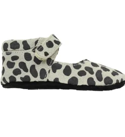 Fuzzies Ballerina Hjemmesko - Puk - Dalmatinerprint