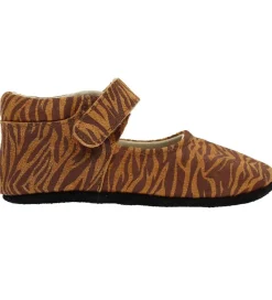 Fuzzies Ballerina Hjemmesko - Tasha - Tigerprint