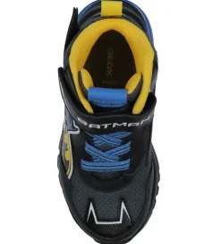 Geox Støvler m. Lys - J Ciberdron - Sort/Gul m. Batman