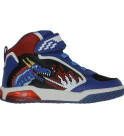 Geox Støvler m. Lys - J Inek B A - Royal/Rød