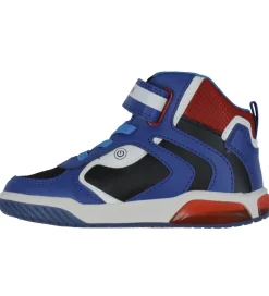 Geox Støvler m. Lys - J Inek B A - Royal/Rød