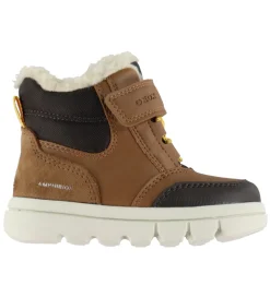 Geox Vinterstøvler - Tex - B Willaboom B ABX - Tobacco/Dk Brown