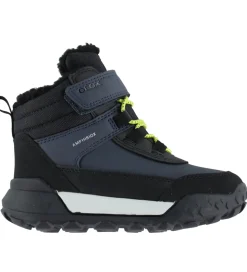 Geox Vinterstøvler - Tex - J Trekkyup B ABX - Navy/Lime