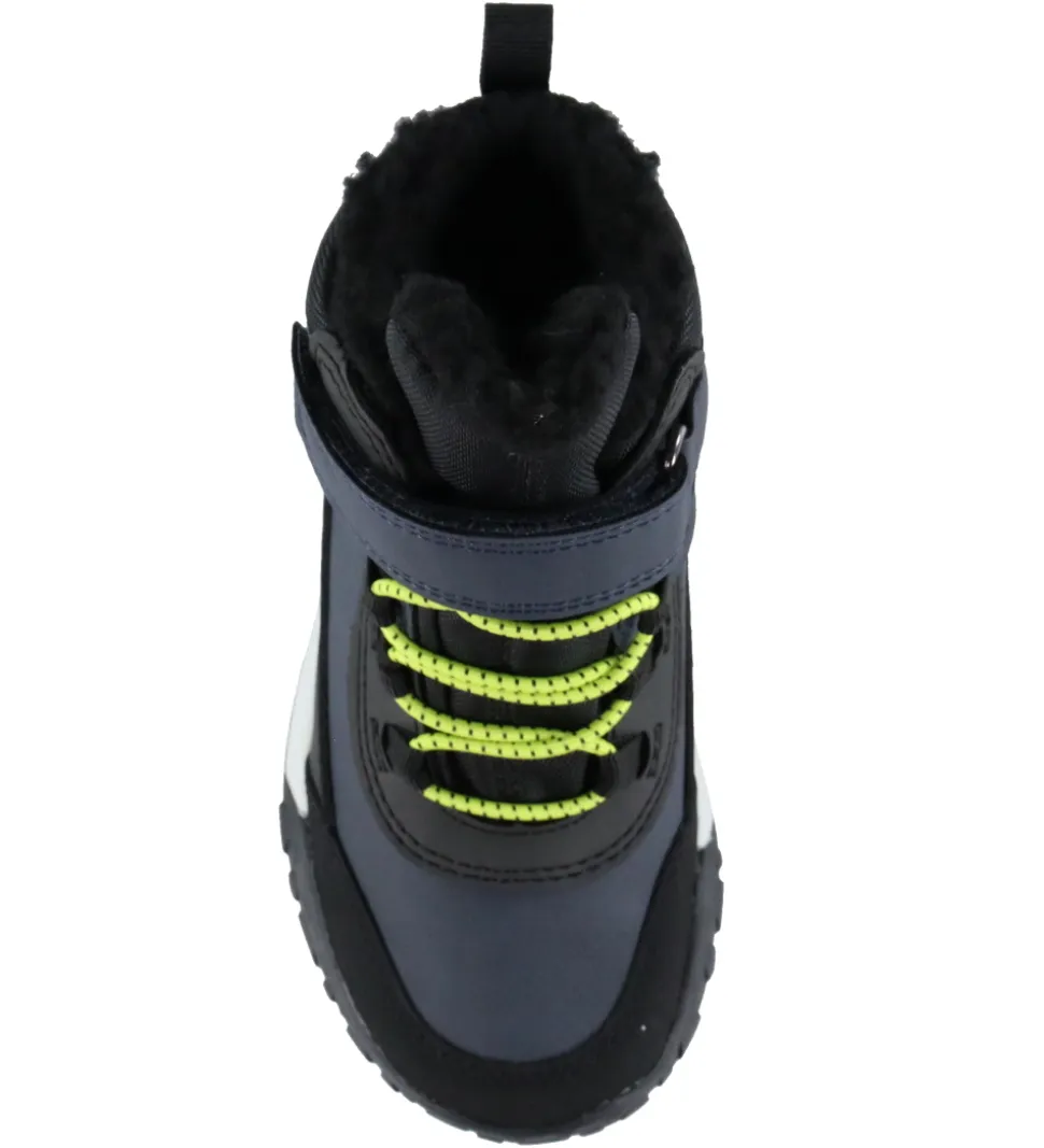 Geox Vinterstøvler - Tex - J Trekkyup B ABX - Navy/Lime