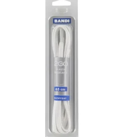 2GO Elastiske Snørebånd - 65 cm - 1 Par - Hvid