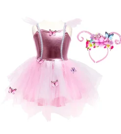 Great Pretenders Udklædning - Kjole m. Hårbøjle - Woodland Butte