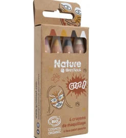 Grim Tout Teatersminke - 4 Farveblyanter - Grrr