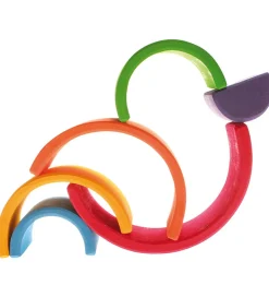 Grimms Trælegetøj - Regnbue - 6 Dele - Multifarvet