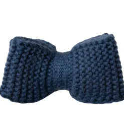 Hanevild Hårspænde m. Sløjfe - Strik - Tanja - Ensign Blue