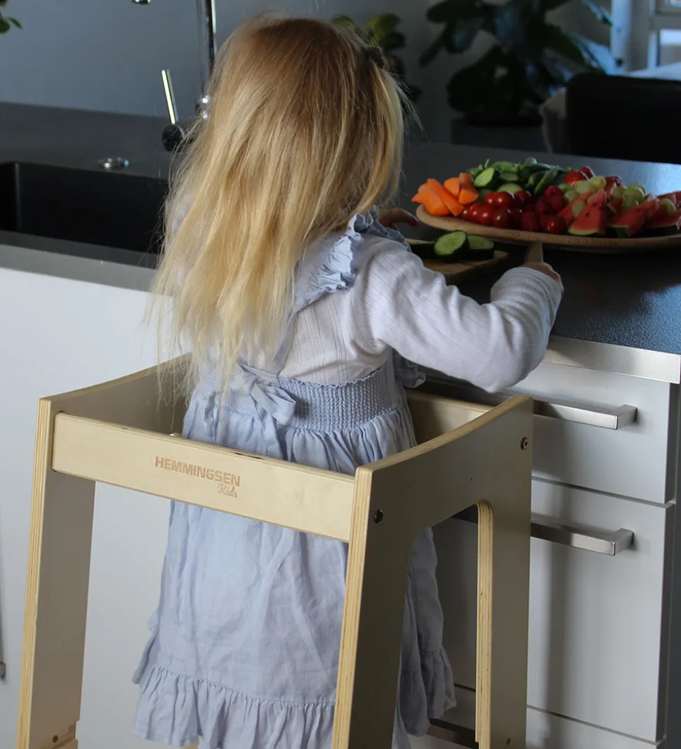 Hemmingsen Kids Læringstårn - Martin - 40x42x86 cm - Natur