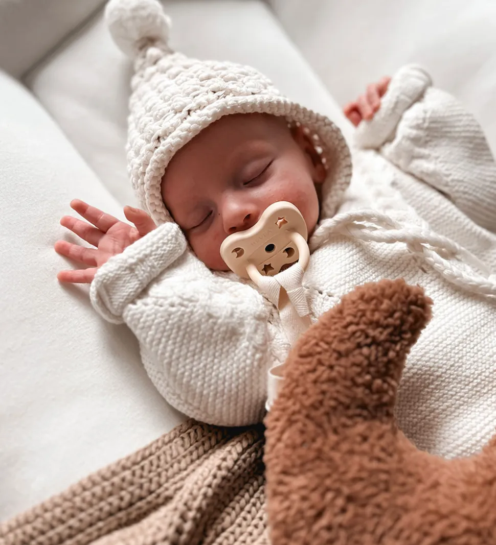 Hevea Sutter - 3-36 mdr - 2-pak - Naturgummi - Milky/Soft Pebble