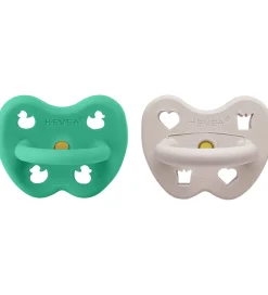 Hevea Sutter - 3-36 mdr - 2-pak - Naturgummi - Green/Soft Pebble