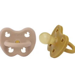 Hevea Sutter - 3-36 mdr. - 2-pak - Naturgummi - Honey/Beige