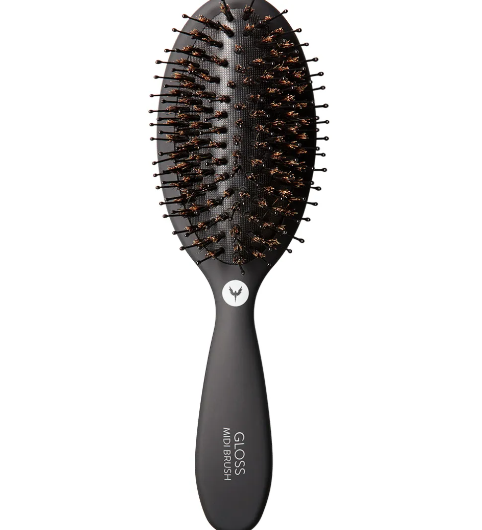 HH Simonsen Hårbørste - Gloss Midi Brush - Black