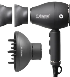 HH Simonsen Hårtørrer - XS Dryer inkl. Softstyler - Sort